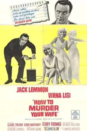 How to Murder Your Wife (1965) Movie Poster - SassyFlix
