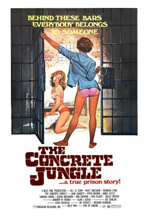 The Concrete Jungle (1982) Movie Poster - SassyFlix