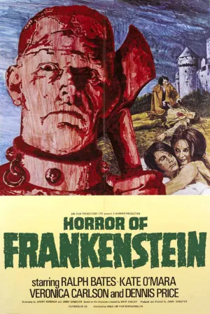 The Horror of Frankenstein (1970) Movie Poster - SassyFlix