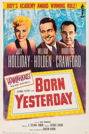 Born Yesterday (1950) Movie Poster - SassyFlix