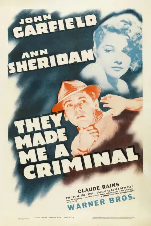 They Made Me a Criminal (1939) Movie Poster - SassyFlix