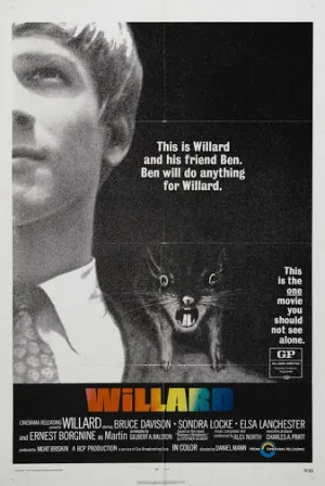 Willard (1971) Movie Poster - SassyFlix