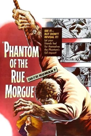 Phantom of the Rue Morgue (1954) Movie Poster - SassyFlix