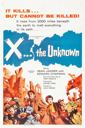 X: The Unknown (1956) Movie Poster - SassyFlix