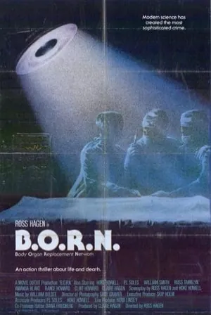 B.O.R.N. (1988) Movie Poster - SassyFlix