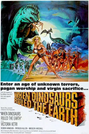 When Dinosaurs Ruled the Earth (1970) Movie Poster - SassyFlix