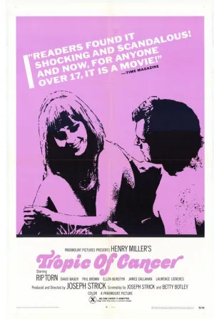 Tropic of Cancer (1970) Movie Poster - SassyFlix