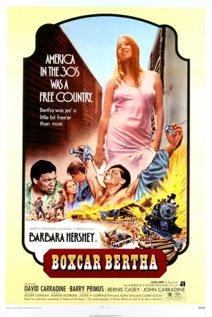 Boxcar Bertha (1972) Movie Poster - SassyFlix