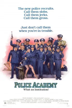 Police Academy (1984) Movie Poster - SassyFlix