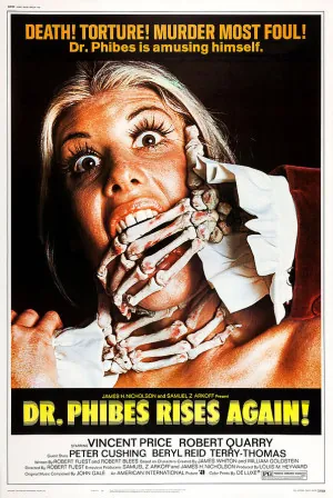 Dr. Phibes Rises Again (1972) Movie Poster - SassyFlix