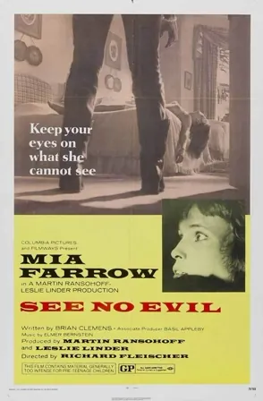 See No Evil (1971) Movie Poster - SassyFlix
