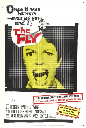 The Fly (1958) Movie Poster - SassyFlix
