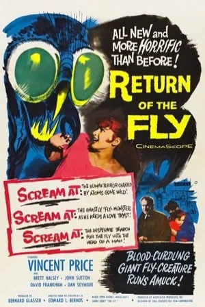 Return of the Fly (1959) Movie Poster - SassyFlix