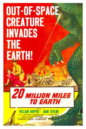20 Million Miles to Earth (1957) Movie Poster - SassyFlix