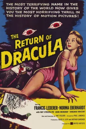 The Return of Dracula (1958) Movie Poster - SassyFlix