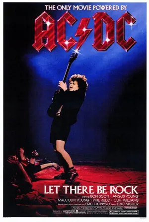 AC/DC: Let There Be Rock (1980) Movie Poster - SassyFlix