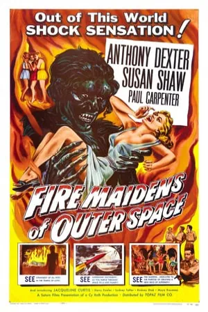 Fire Maidens of Outer Space (1956) Movie Poster - SassyFlix