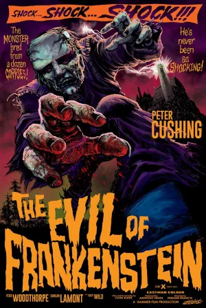 The Evil of Frankenstein (1964) Movie Poster - SassyFlix