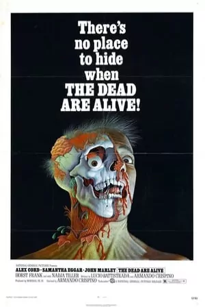 The Dead Are Alive! (1972) Movie Poster - SassyFlix