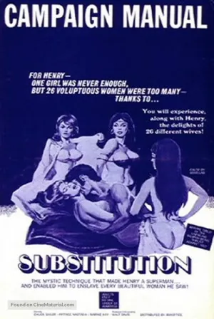 Substitution (1970) Movie Poster - SassyFlix