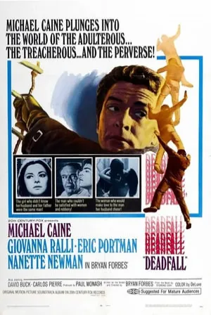 Deadfall (1968) Movie Poster - SassyFlix