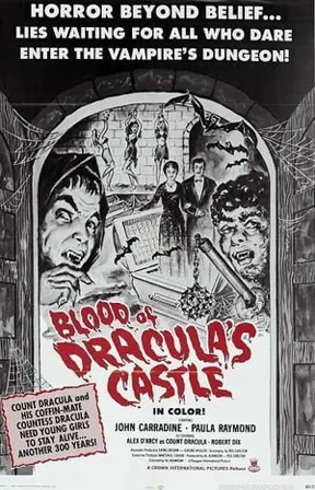 Blood of Dracula's Castle (1970) Movie Poster - SassyFlix