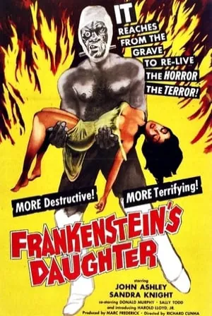 Frankenstein's Daughter (1958) Movie Poster - SassyFlix