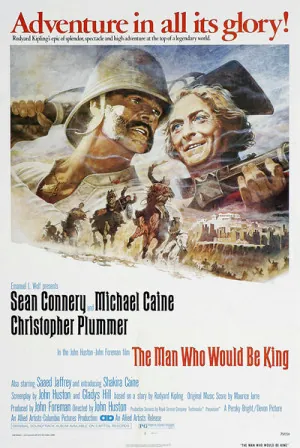 The Man Who Would Be King (1975) Movie Poster - SassyFlix