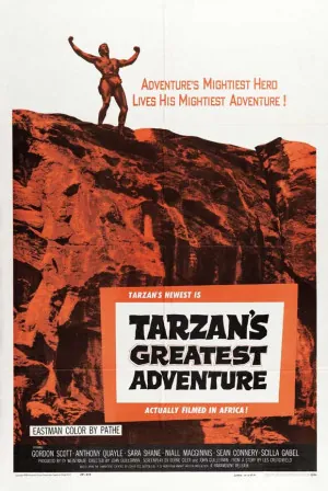 Tarzan's Greatest Adventure (1959) Movie Poster - SassyFlix
