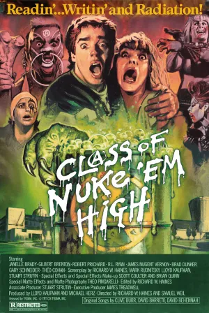 Class of Nuke 'Em High (1986) Movie Poster - SassyFlix