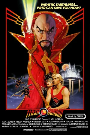 Flash Gordon (1980) Movie Poster - SassyFlix