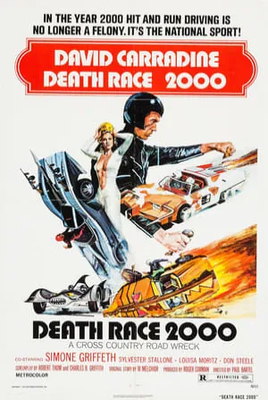 Death Race 2000 (1975) Movie Poster - SassyFlix