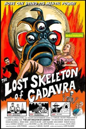 The Lost Skeleton of Cadavra (2001) Movie Poster - SassyFlix