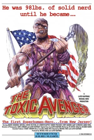 The Toxic Avenger (1984) Movie Poster - SassyFlix