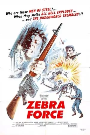 Zebra Force (1976) Movie Poster - SassyFlix