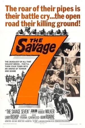 The Savage Seven (1968) Movie Poster - SassyFlix