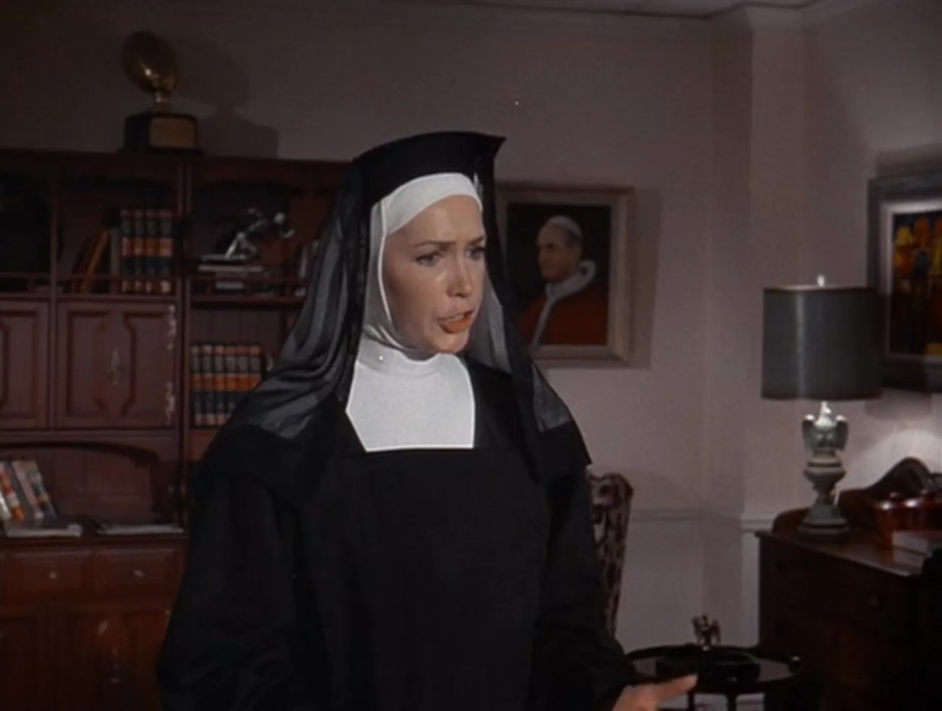 Where Angels Go, Trouble Follows scene still 5
