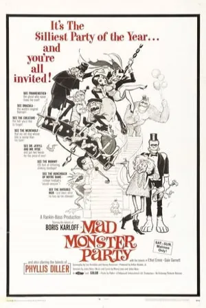 Mad Monster Party? (1967) Movie Poster - SassyFlix