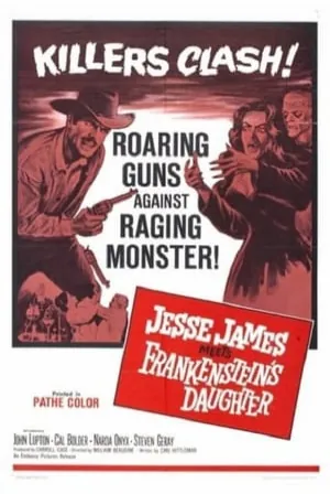 Jesse James Meets Frankenstein's Daughter (1966) Movie Poster - SassyFlix