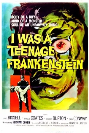 I Was a Teenage Frankenstein (1957) Movie Poster - SassyFlix