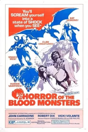 Horror of the Blood Monsters (1970) Movie Poster - SassyFlix