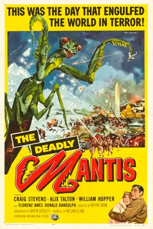 The Deadly Mantis (1957) Movie Poster - SassyFlix