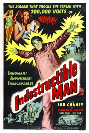 Indestructible Man (1956) Movie Poster - SassyFlix
