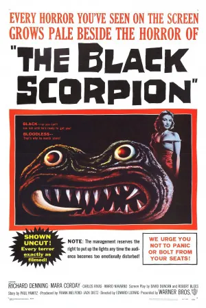 The Black Scorpion (1957) Movie Poster - SassyFlix