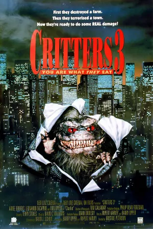 Critters 3 (1991) Movie Poster - SassyFlix