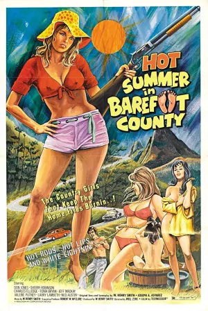 Hot Summer in Barefoot County (1974) Movie Poster - SassyFlix
