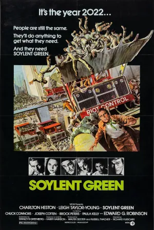 Soylent Green (1973) Movie Poster - SassyFlix