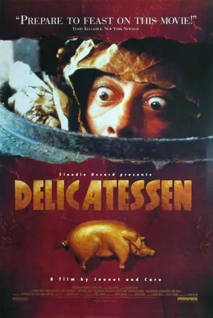 Delicatessen (1991) Movie Poster - SassyFlix