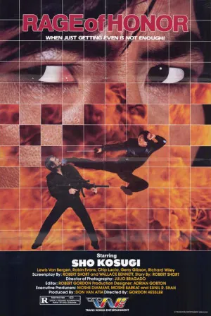 Rage of Honor (1987) Movie Poster - SassyFlix