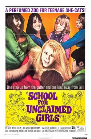 School for Unclaimed Girls (1969) Movie Poster - SassyFlix